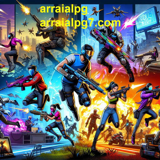 Explorando a Categoria de Jogos de Tiros no ArraialPG